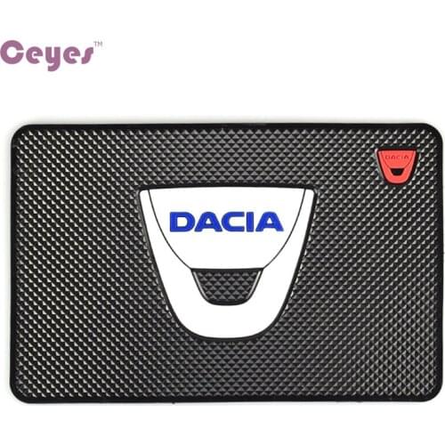 Auto Car-Styling Mat Car Sticker Emblems Badge Case For Dacia Duster Logan Sandero Lodgy Pads Interior Accessories Car Styling