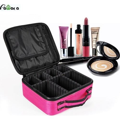 Brand Organizer Travel Fashion Lady Cosmetics Cosmetic Bag Beautician Storage Bags Large Capacity Women Makeup Bag