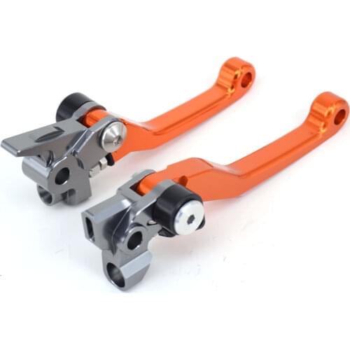 CNC Motorcycle Billet Foldable Pivot Clutch & Brake Lever For KTM SX XC EXC EXCF XCFW XCW SXF XCF SXR XCRW EXCR 125 144 -450 500