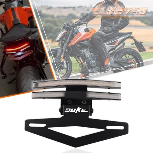 For DUKE790 790 DUKE 2017 2018 2019 2020 Motorcycle Integrated License Plate LED Lights Turn Signal Light