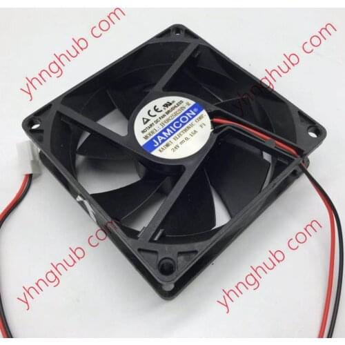 Jamicon JF0825B2HN-R Server Cooling Fan DC 24V 0.15A 80x80x25mm 2WWire