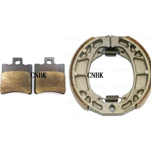 Brake Pads Drum Shoe Set for APRILIA Mojito 50 Custom 03 - 12 SR 50 WWW 97 - 01 GILERA Typhoon 125 95 - 00 Front Rear Scooter