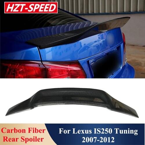 R Style Reak Rear Trunk Wing Spoiler Car Body Modification Kit Parts For Lexus IS250 Tuning 2007-2012
