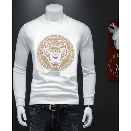 Cool Diamonds Sweatshirt Men Unisex Funny Cartoon hoodies Hot drill Hip Hop Top Tees Male