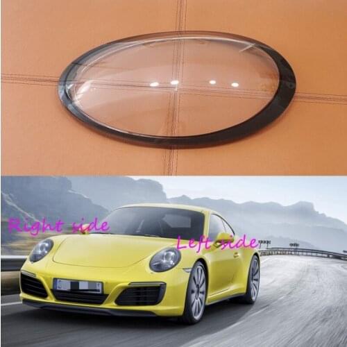For Porsche 911 Targa/Carrera 2016 2017 2018 Car Headlight cover Headlamp Lens Auto Shell Cover