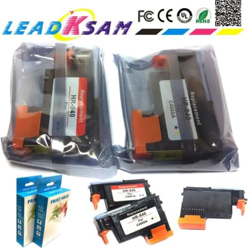 LKS 2PCS Compatible Printhead for HP 940 C4900A Print head for HP940 Pro 8000 A809a 8500A A910a A910g A910n A809n A811a 8500