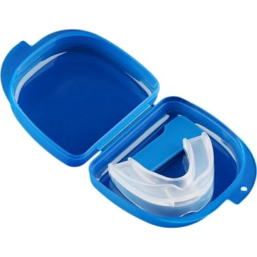 Mouth Guard Stop Teeth Grinding Anti Snoring Bruxism with Case Sleep Aid Eliminates Snoring Health Care Anti Snore Mouthpiece