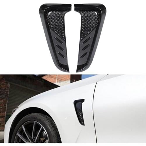 Car Side Body Air Vent Covers Trim Fender Decoration Stickers for BMW X5 X5M F15 F85 2014-2018 Car Styling