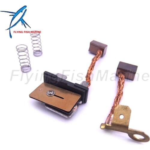 Outboard Engine 6H1-43806-00 Brush Holder for Yamaha Boat Motor Tilt Trim Motor 70HP 85HP 90HP