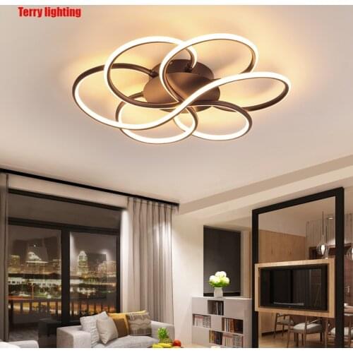 Modern wall mounted LED chandelier is used in living room, study, bedroom, 110 220 V dimming, interior lighting is novel