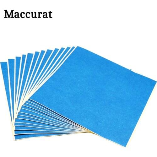 20pcs 3D Printer Heating Bed Blue High temperature Tape 200*210mm with Rubber Adhesive Material Paper for Wanhao i3 Anet A8 A6