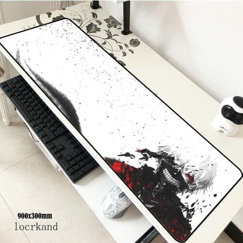 Ziasmul Tokyo Ghoul mouse pad 90x30mm pad to mouse notbook computer mousepad cool gaming padmouse gamer keyboard mouse mats