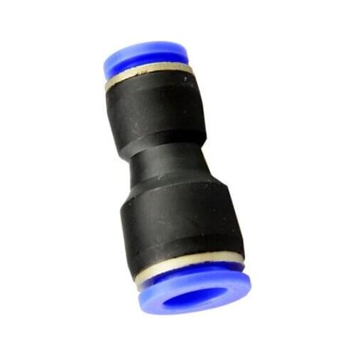 10 PCS Connector Quick Fitting PG8-6 8mm hole to 6mm OD Tube Straight Air Pneumatic Fittings Push