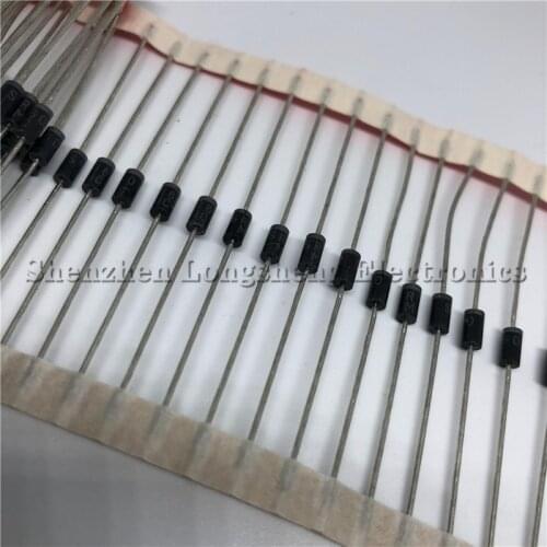 50PCS/LOT New SR160 SB160 MBR160 DO-41 1A60V Schottky Diode