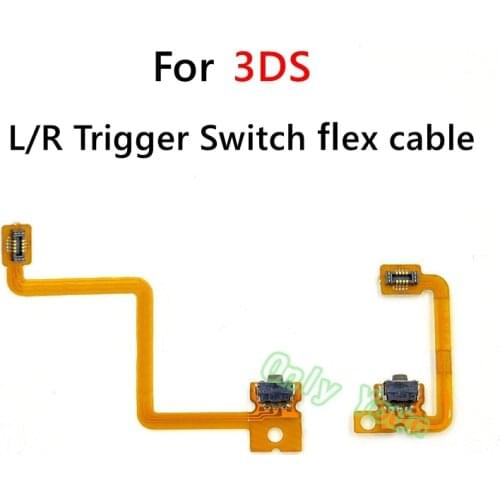 Aipinchun Wholesale 10Sets Original Shoulder Trigger Button Left Right L/R Flex Cable For Nintendo 3DS Repair Parts L/R Switch