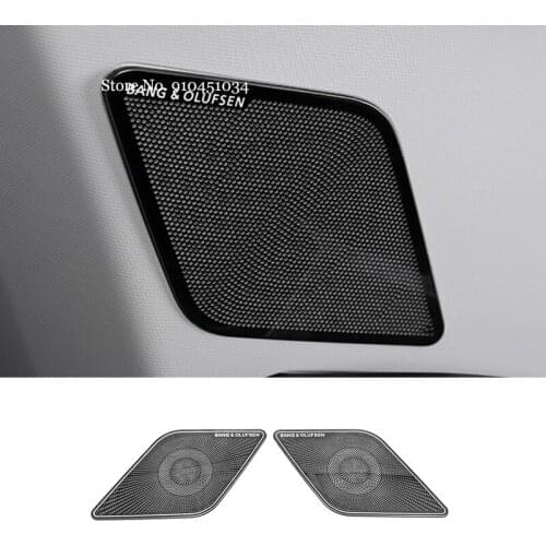 Stainless steel For Audi Q3 2019 2020 Auto Accessories Car Interior Trunk horn decorative cover Cover Trim Sticker Car Styling