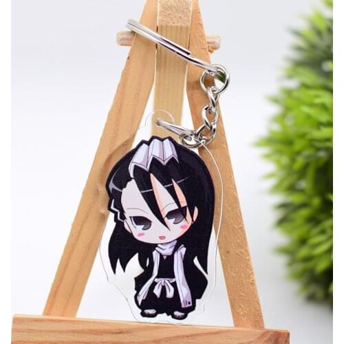 Bleach Keychain Anime Acrylic Cartoon Keyring WL0523
