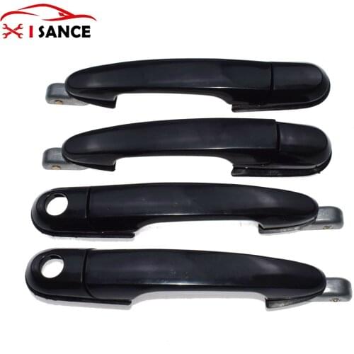 BLACK Exterior Outside Door Handle FRONT REAR LEFT RIGHT 82660-2E020 for Hyundai Tucson 2005 2006 2007 2008 2009