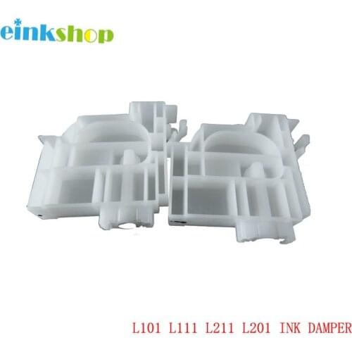 Einkshop 5Pcs Original New ink Damper For Epson L101 L111 L211 L201 L301 L200 L351 L353 L355 L358 L551 Printer Ink Damper