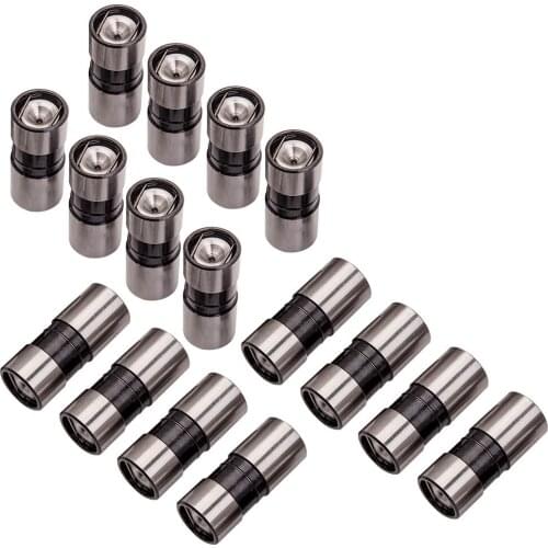 16pcs Hydraulic Flat Tappet Lifters for Chevrolet SBC BBC 283 350 396 454 5.7L