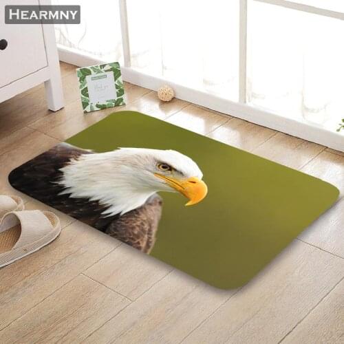 HEARMNY New Arrival Funny Doormat Eagle Home Mat Machine Made Anti Slip Carpet Living Room/Hallway Bath Mat For Kids