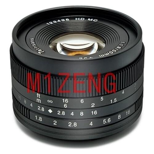 50mm 1.8 aps-c Manual Focus lens for olympus Panasonic m43 canon ef-m eosm sony e a7r3 fujifilm fx xt4 xt100 mirrorless camera