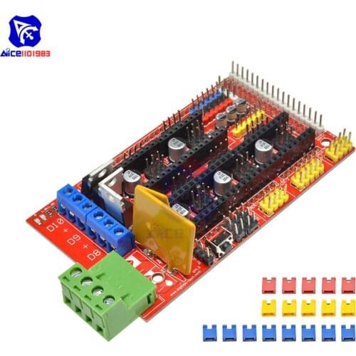 Diymore RAMPS 1.4 Control Panel 3D Printer Control Board Reprap Control Board for Arduino Mega 2560