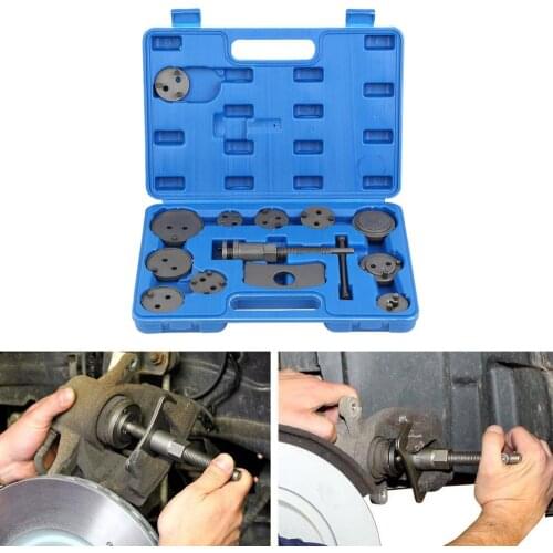 Samger 13pcs Universal Auto Car Brake Piston Reset Set Precision Disc Brake Caliper Wind Back Tool Kit Brake Pad Car Repair Tool