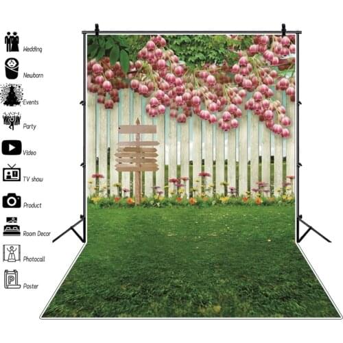 Yeele Easter Spring Flower Grassland Park Garden Nature Baby Background Vinyl Photography Backdrop For Photo Studio Photocall