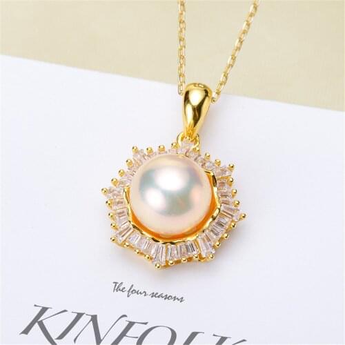 S925 Sterling Silver Screw Eye Pin Bail Top Drilled Beads End Cap For DIY Pearl Charm Pendant Connectors Jewelry Making