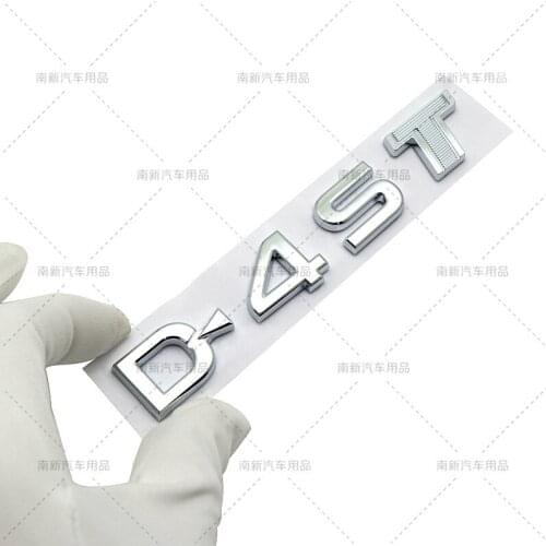 1Pcs 3D ABS D-4ST D4ST Emblem Car Badge Sticker Car Styling for Toyota YARIS L HIGHLANDER CAMERY YARIS RAV4 COROLLA EX CROWN