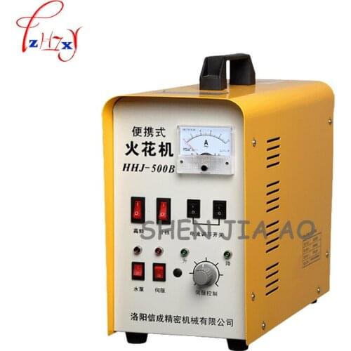 1pc 220V 500W HHJ-500B portable EDM machine screw tool broken wire removal device electric spark take taps machine