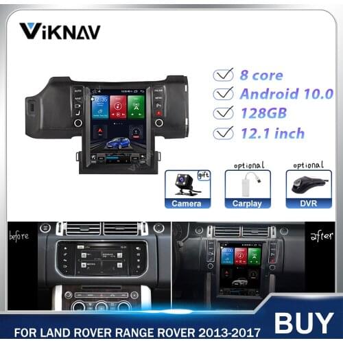 Android Vertical Screen Car Radio GPS Navigation Heat Unit for Land Rover Range Rover 2013-2017 Car Multimedia Player Stereo
