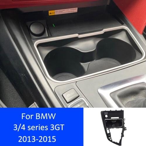 For BMW F30 F31 F32 F33 F34 F35 F36 M4 F82 3 series 4 series 3GT Car Wireless Charger Phone Fast Charging board accessories