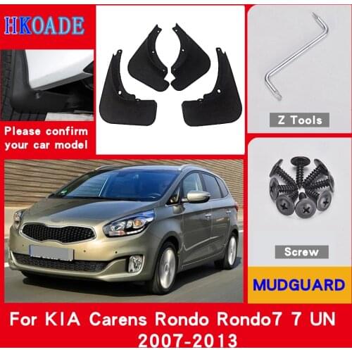 Car Mud Flaps For KIA Carens Rondo Rondo7 7 UN 2007-2013 Mudguards Splash Guards Fender Mudflaps Car Fender Accessories