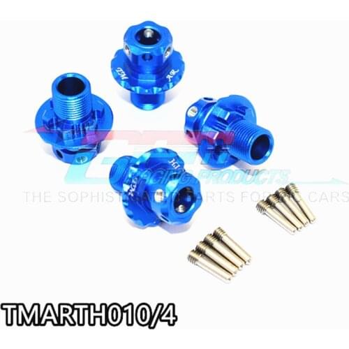 GPM new multi-model suitable for aluminum alloy three-screw hole lengthened design hexagonal adapter-4 pieces