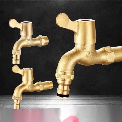 Outdoor Garden Faucet Faucet Bathroom Kitchen Faucet Faucet Washing Machine Laundry Faucet Brass Garden Sink Faucet