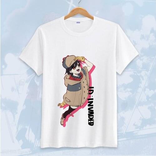 2020 New ID INVADED Cosplay T Shirt Cartoon Narihisago Akihito 3D Printed Summer T-shirt Women/Men Graphic Top Tee Costume