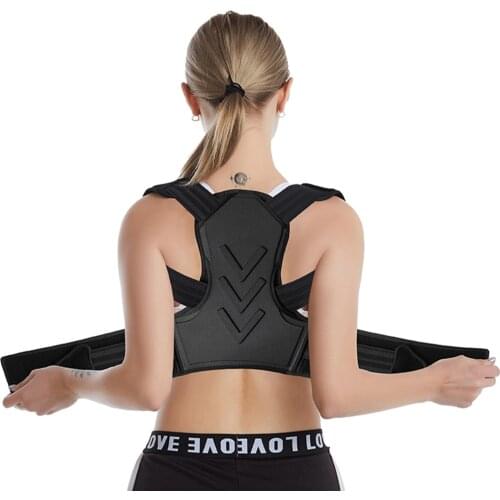 Adjustable Posture Corrector Corset Back Brace Back Belt Lumbar Support Straight Corrector Support Belt Shoulder Anti-Hunchback