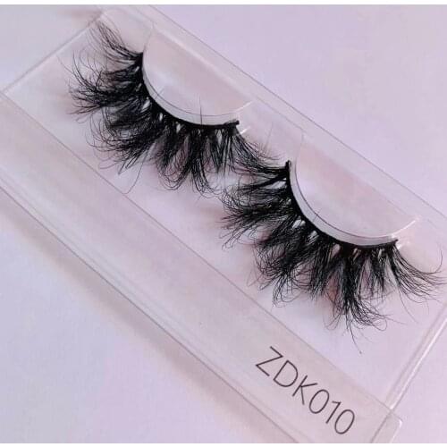 Luxury 25mm 3D Fluffy 5D Real Mink Eye Lashes 25 MM Eyelash Customize Logo Box Packaging Case Vendor Wholesale Bulk