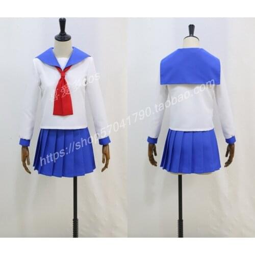 Poputepipikku Popuko Pipimi School Uniform Sailor Suit New Japanese Cartoon Pop Team Epic Girls Skirt Cosplay Costume