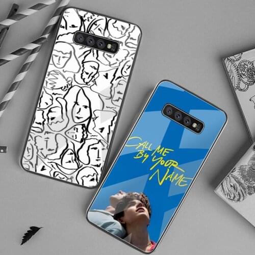 Call Me By Your Name Phone Case Tempered Glass For Samsung S20 Plus S7 S8 S9 S10 Plus Note 8 9 10 Plus
