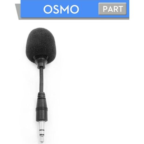 3.5mm External Plug Microphone for DJI OSMO Action OSMO POCKET Direct Insertion Microphone Compatible with DJI OSMO Series