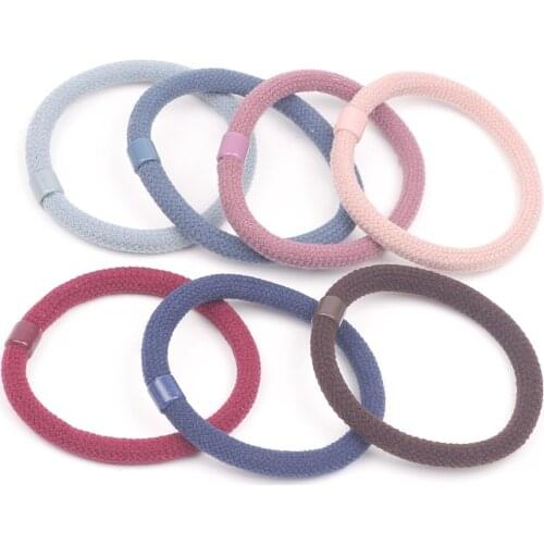 High Resilience Seamless Hair Rope New Rubber Band Hair Accessories Gum Girls Women Ponytail Elastic Hair Bands Headwear