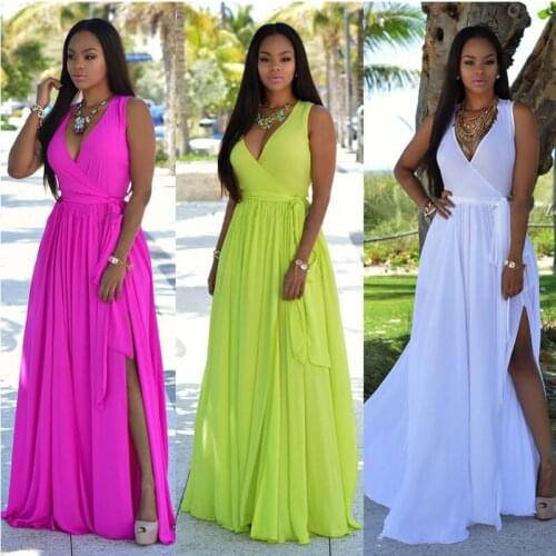 ZHIZAN Sleeveless Summer Dresses