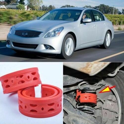 2PC Rear Air Suspension Shock Bumper Spring Coil Cushion Buffer For Infiniti G25