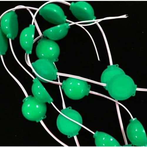 2019 Circle 2W Led COB Module Light With Lens DC12V Injection Module Light Advertising Lamp Led Background Light Waterproof Sign