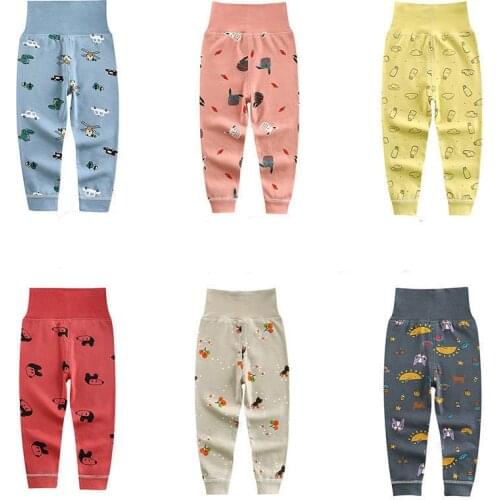 2021 Baby pants trousers autumn spring girls boys leggings newborn cotton clothes baby clothes baby children PP pants
