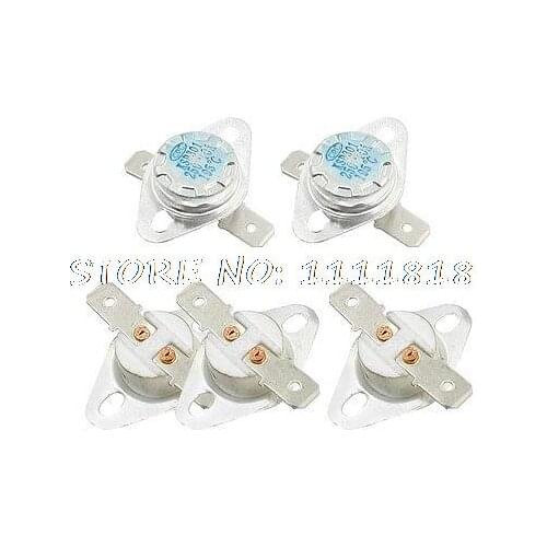 5Pcs NC Ceramic Temperature Switch Thermostat 195 Degree Celsius KSD301