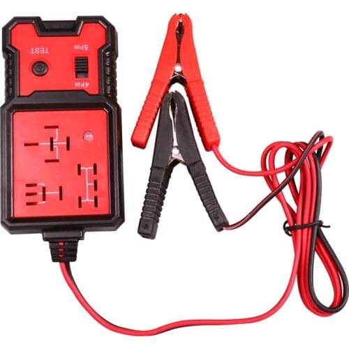 12V Car Electronic Automotive Relay Tester Universal For Cars Auto Battery Checker